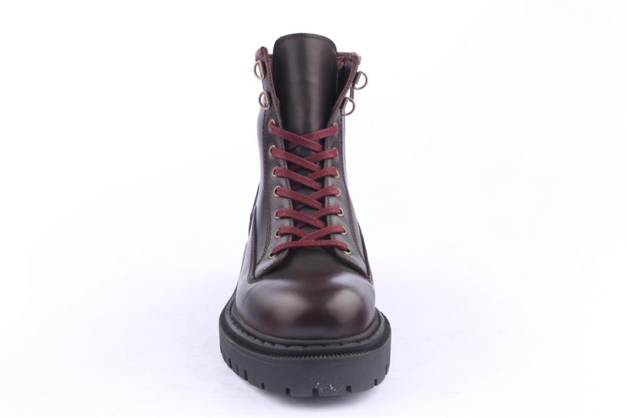 D.moro Shoes Men Leather Ankle Boots For Winter: M010 Brown (Wholesale)