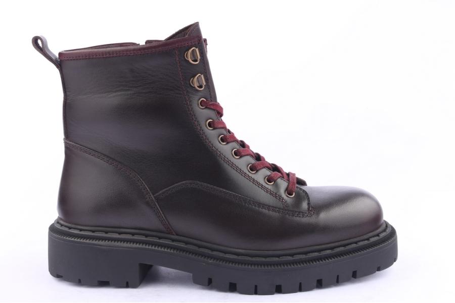 d.moro shoes Men Leather Ankle Boots for Winter: M010 Brown (Wholesale)