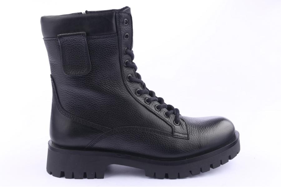 d.moro shoes Men Leather Ankle Boots for Winter: M02 Black (Wholesale)