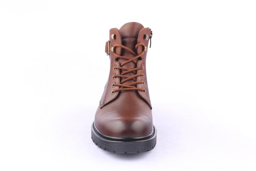 D.moro Shoes Men Leather Ankle Boots For Winter: M024 Tan (Wholesale)