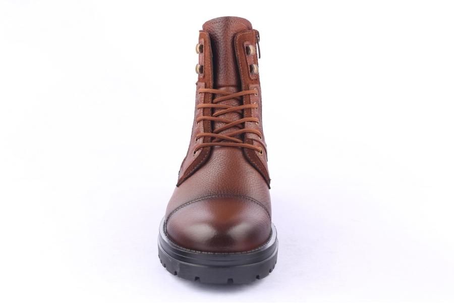 D.moro Shoes Men Leather Ankle Boots For Winter: M025 Tan (Wholesale)