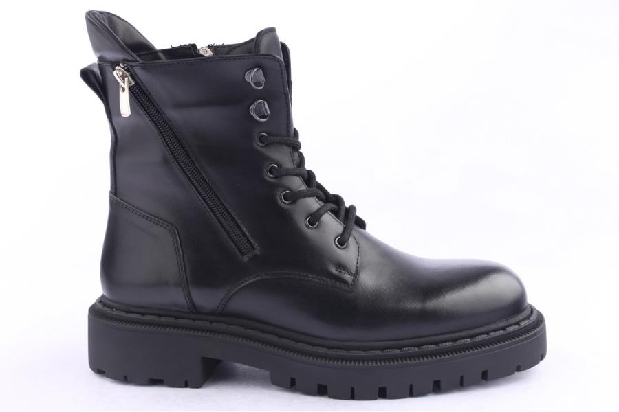 d.moro shoes Men Leather Ankle Boots for Winter: M044 Black (Wholesale)