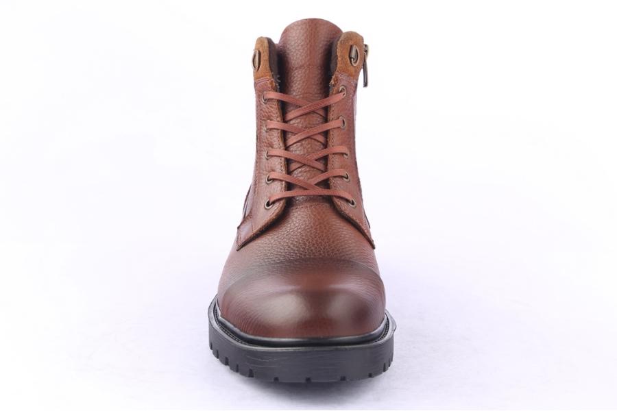 D.moro Shoes Men Leather Ankle Boots For Winter: M046 Tan (Wholesale)