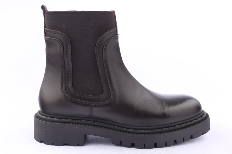 d.moro shoes Men Leather Ankle Boots for Winter: M048 Black (Wholesale)