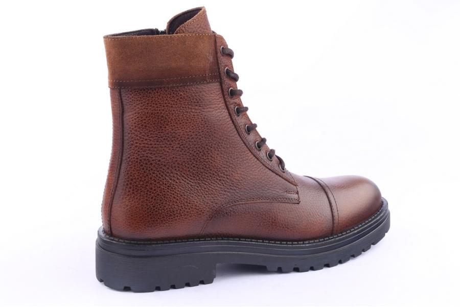 D.moro Shoes Men Leather Ankle Boots For Winter: M05 Tan (Wholesale)