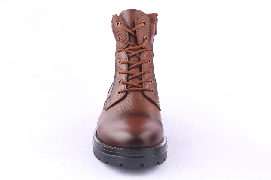 D.moro Shoes Men Leather Ankle Boots For Winter: M050 Tan (Wholesale)