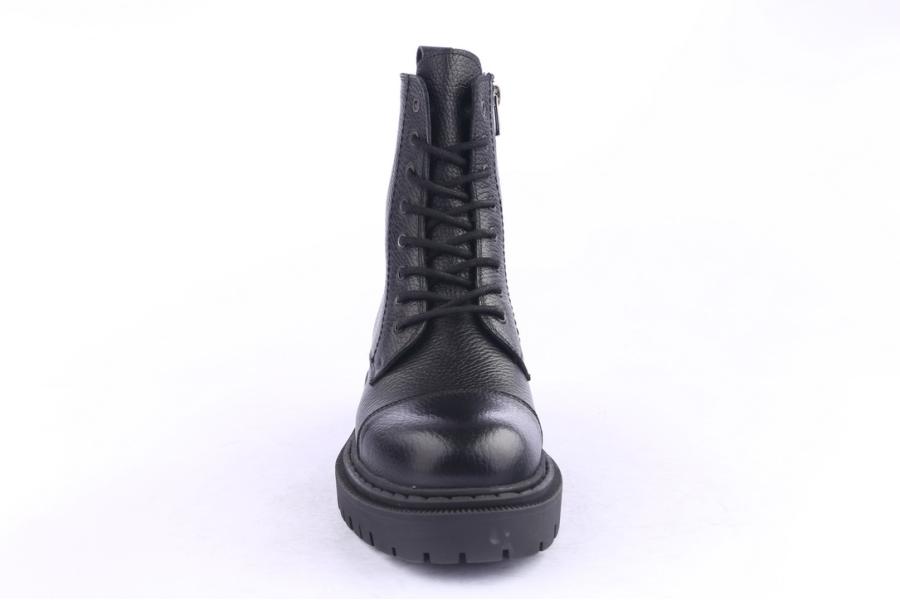 D.moro Shoes Men Leather Ankle Boots For Winter: M052 Black (Wholesale)