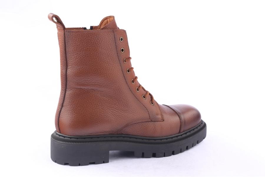 D.moro Shoes Men Leather Ankle Boots For Winter: M052 Tan (Wholesale)