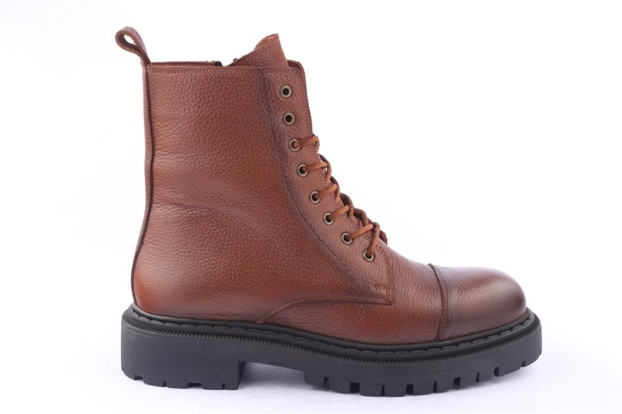 d.moro shoes Men Leather Ankle Boots for Winter: M052 Tan (Wholesale)