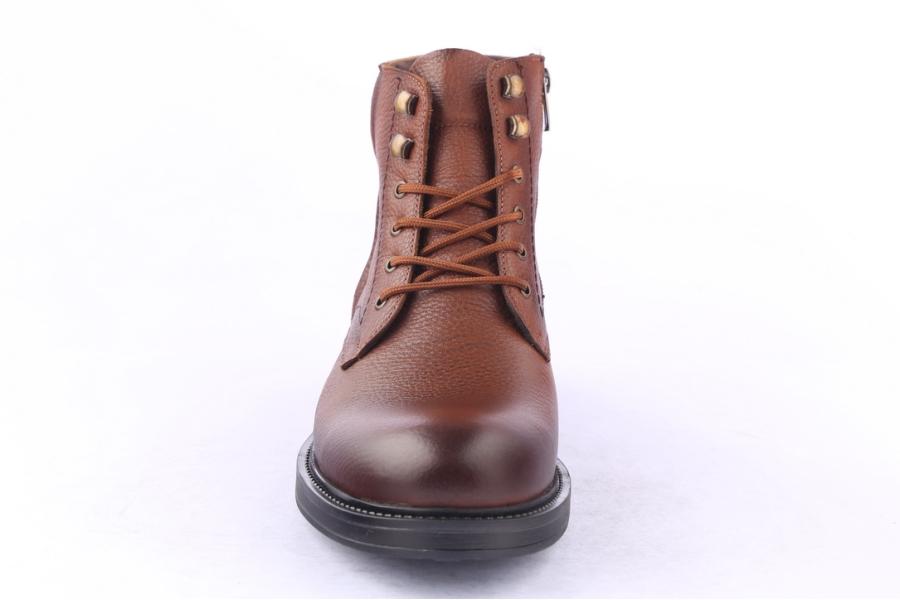 D.moro Shoes Men Leather Ankle Boots For Winter: M055 Tan (Wholesale)