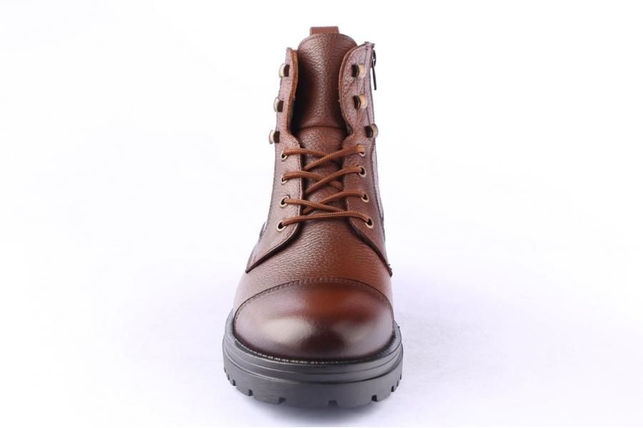 D.moro Shoes Men Leather Ankle Boots For Winter: M074 Tan (Wholesale)