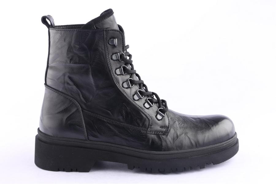 d.moro shoes Men Leather Ankle Boots for Winter: M081 Black (Wholesale)