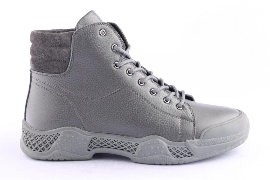 d.moro shoes Men Leather Ankle Boots for Winter: M089 Grey (Wholesale)