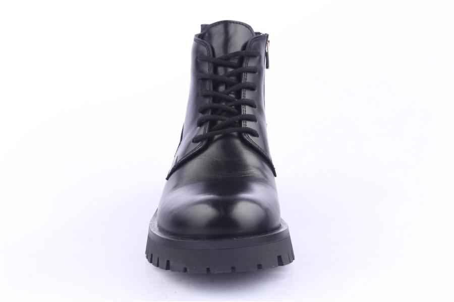 D.moro Shoes Men Leather Ankle Boots For Winter: M09 Black (Wholesale)