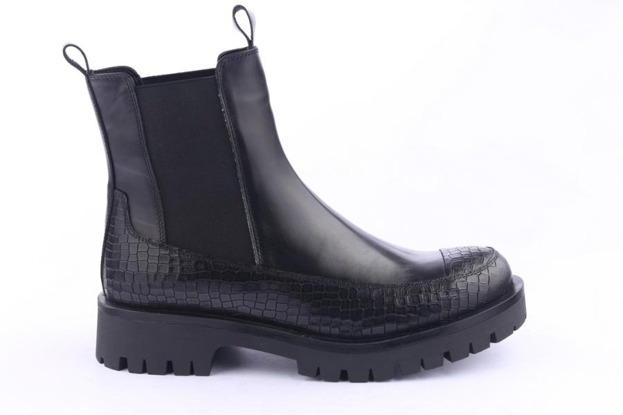 d.moro shoes Men Leather Ankle Boots for Winter: M10 Black (Wholesale)