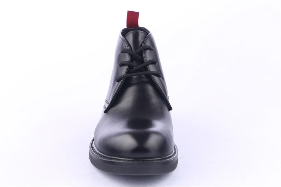 D.moro Shoes Men Leather Ankle Boots For Winter: M19 Black (Wholesale)