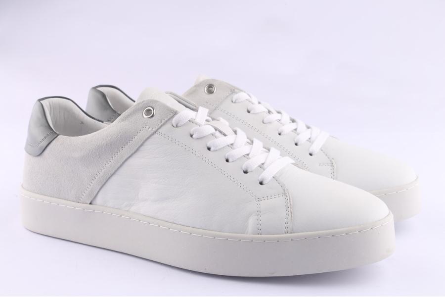 D.moro Shoes Men Leather Sneakers For Summer: 201022 White (Wholesale)