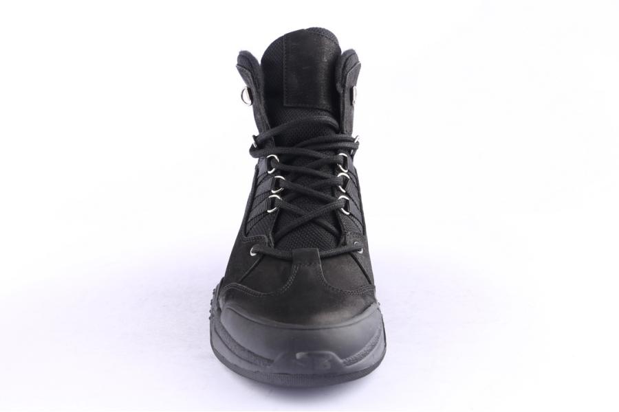 D.moro Shoes Men Nubuck Leather Ankle Boots For Winter: M065 Black (Wholesale)