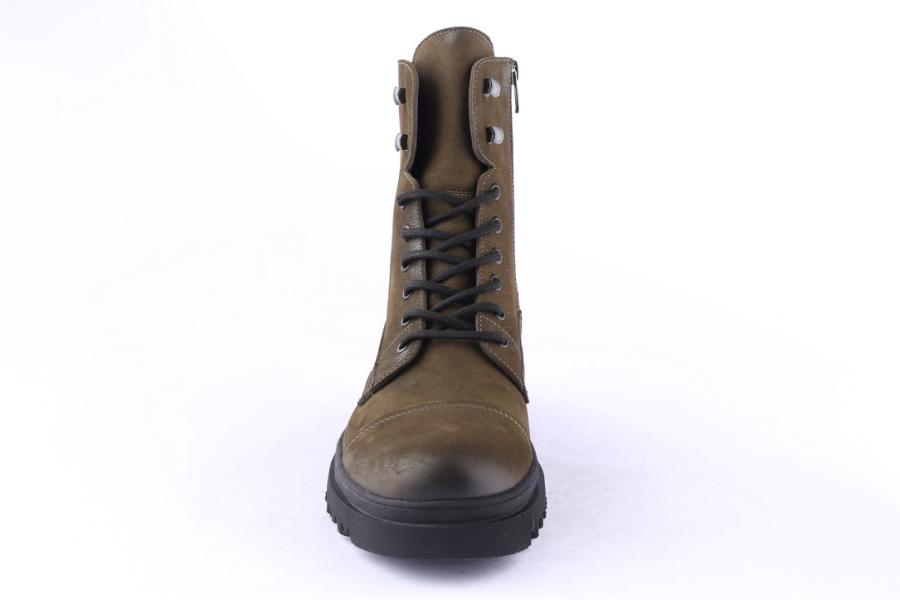 D.moro Shoes Men Nubuck Leather Ankle Boots For Winter: M070 Khaki (Wholesale)