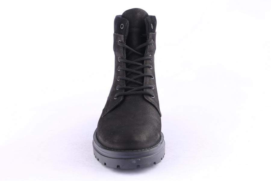 D.moro Shoes Men Nubuck Leather Ankle Boots For Winter: M079 Black (Wholesale)