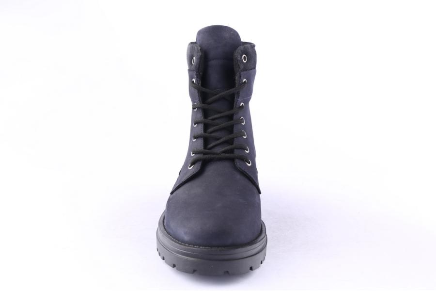 D.moro Shoes Men Nubuck Leather Ankle Boots For Winter: M079 Navy Blue (Wholesale)