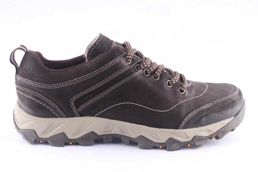 d.moro shoes Men Nubuck Leather Outdoor for Winter: C-17500-K Brown (Wholesale)
