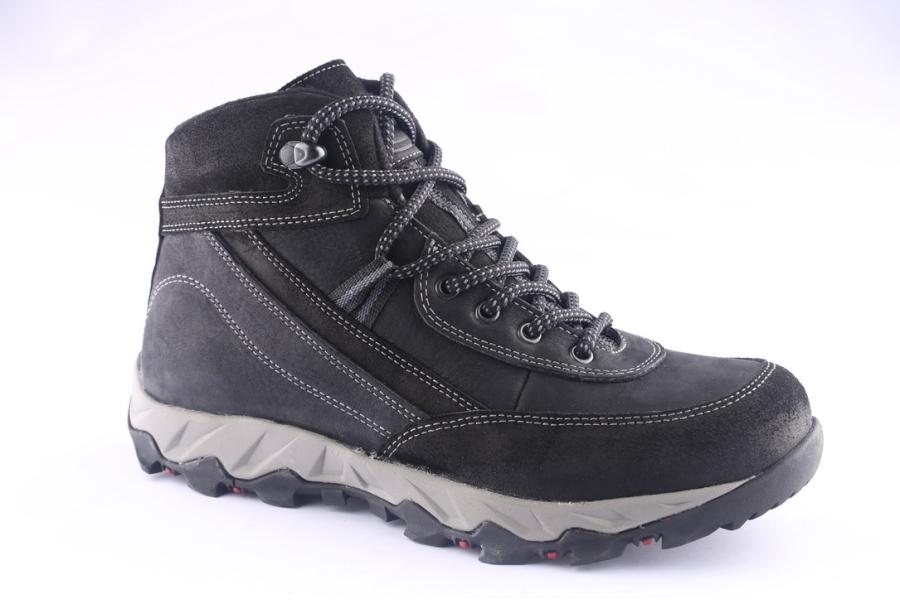 D.moro Shoes Men Nubuck Leather Outdoor For Winter: C-17506-K Black (Wholesale)