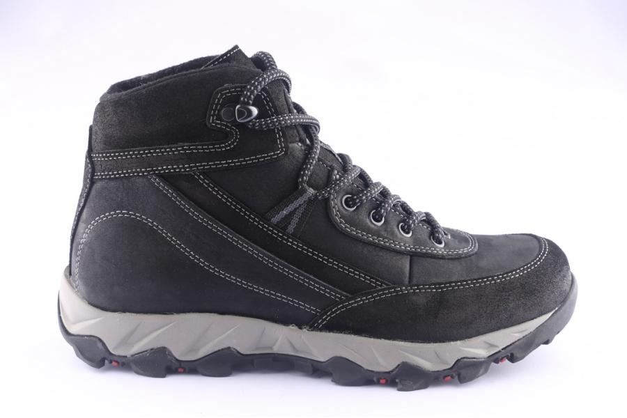 d.moro shoes Men Nubuck Leather Outdoor for Winter: C-17506-K Black (Wholesale)