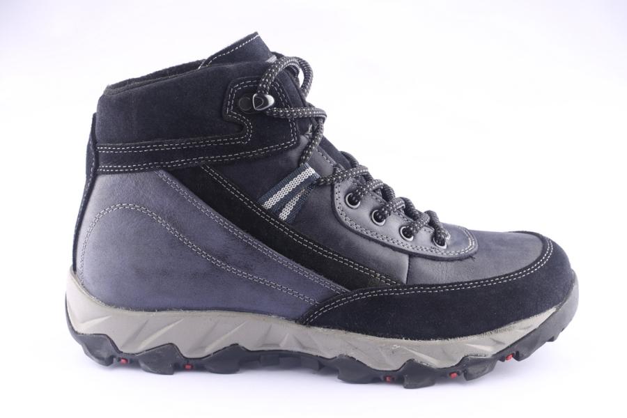 d.moro shoes Men Nubuck Leather Outdoor for Winter: C-17506-K Navy Blue (Wholesale)