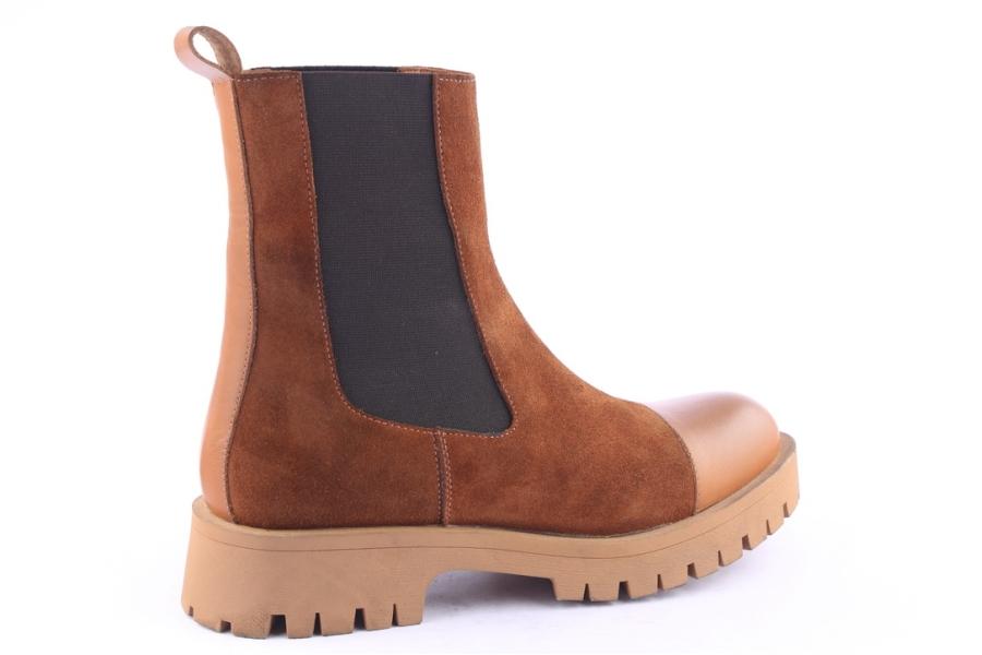 D.moro Shoes Men Suede Leather Ankle Boots For Winter: M002 Tan (Wholesale)