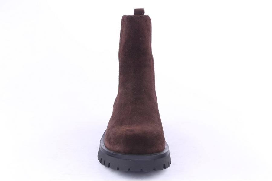 D.moro Shoes Men Suede Leather Ankle Boots For Winter: M003 Brown (Wholesale)