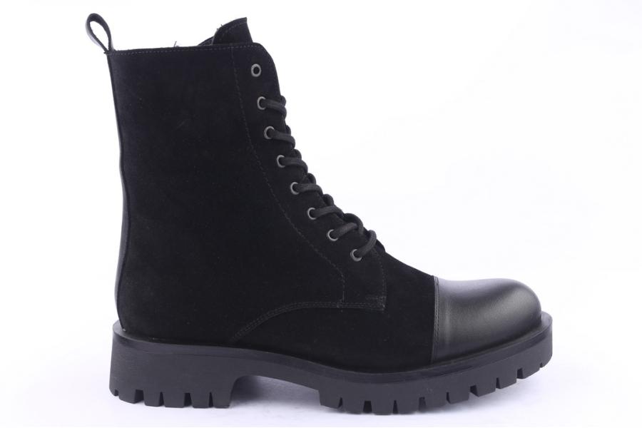 d.moro shoes Men Suede Leather Ankle Boots for Winter: M006 Black (Wholesale)