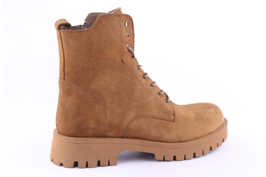 D.moro Shoes Men Suede Leather Ankle Boots For Winter: M01 Tan (Wholesale)