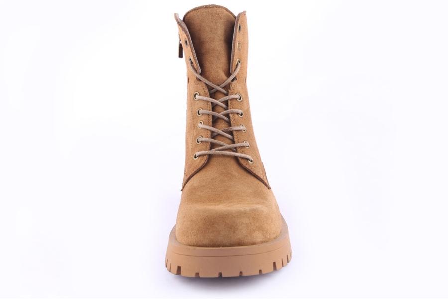 D.moro Shoes Men Suede Leather Ankle Boots For Winter: M01 Tan (Wholesale)