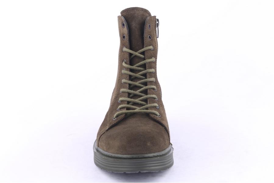 D.moro Shoes Men Suede Leather Ankle Boots For Winter: M012 Khaki (Wholesale)