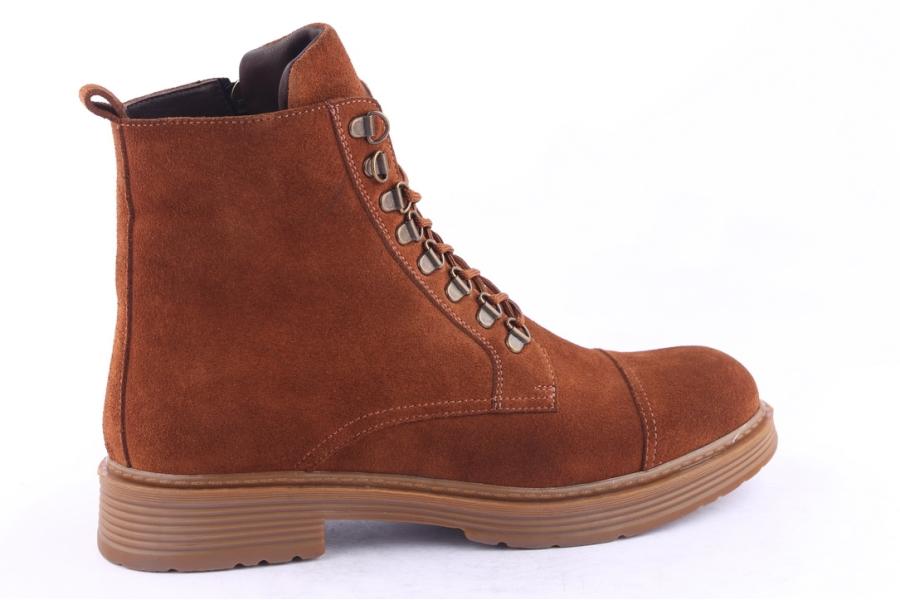 D.moro Shoes Men Suede Leather Ankle Boots For Winter: M014 Tan (Wholesale)