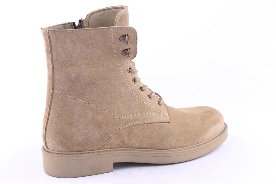 D.moro Shoes Men Suede Leather Ankle Boots For Winter: M015 Beige (Wholesale)
