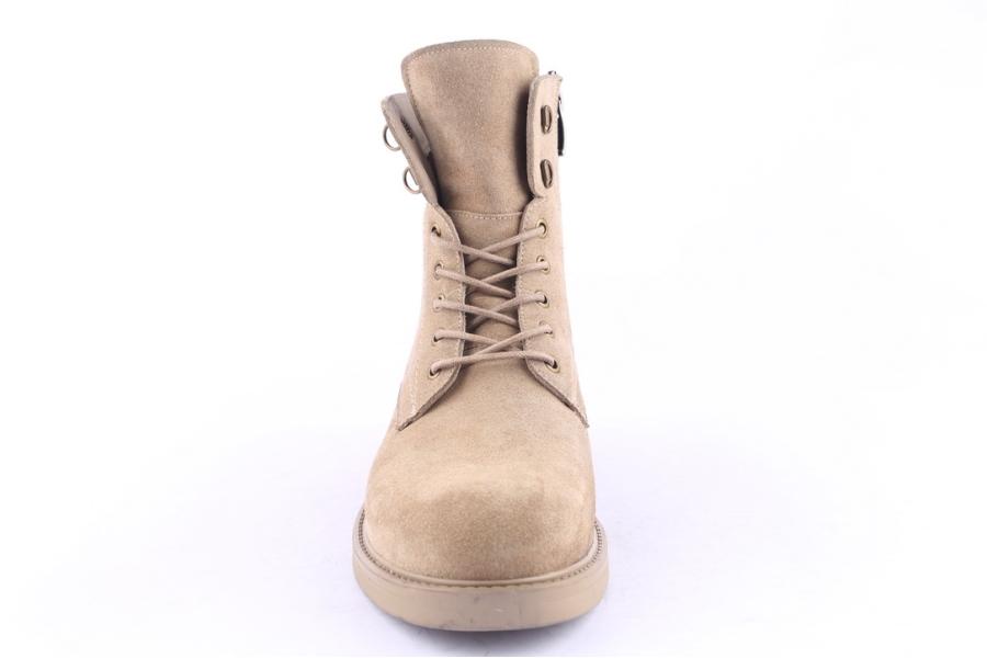 D.moro Shoes Men Suede Leather Ankle Boots For Winter: M015 Beige (Wholesale)