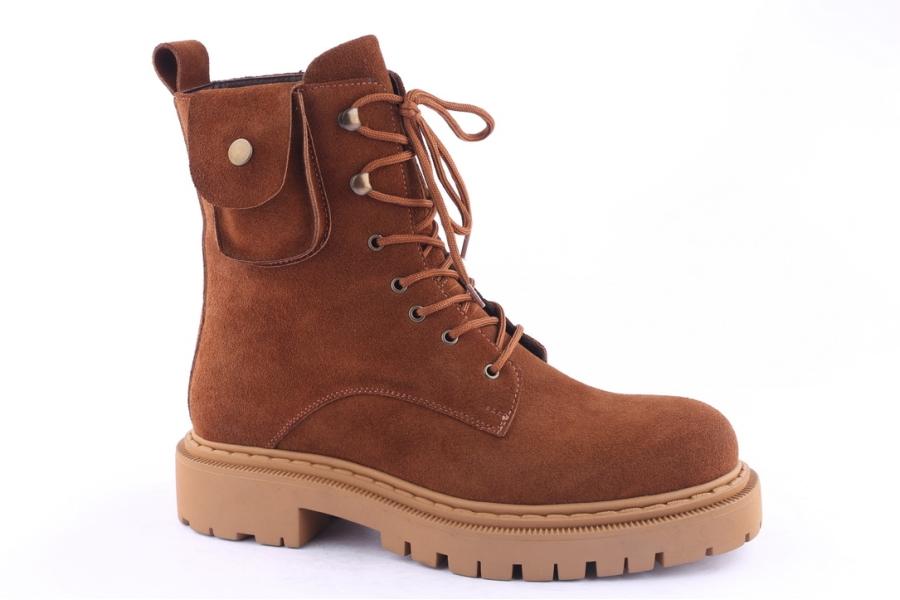 D.moro Shoes Men Suede Leather Ankle Boots For Winter: M021 Tan (Wholesale)