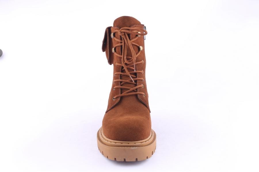D.moro Shoes Men Suede Leather Ankle Boots For Winter: M021 Tan (Wholesale)
