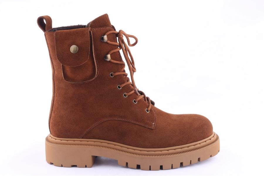 d.moro shoes Men Suede Leather Ankle Boots for Winter: M021 Tan (Wholesale)