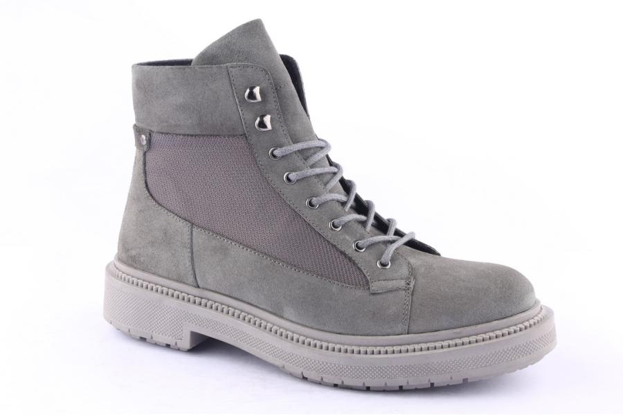 D.moro Shoes Men Suede Leather Ankle Boots For Winter: M023 Beige (Wholesale)