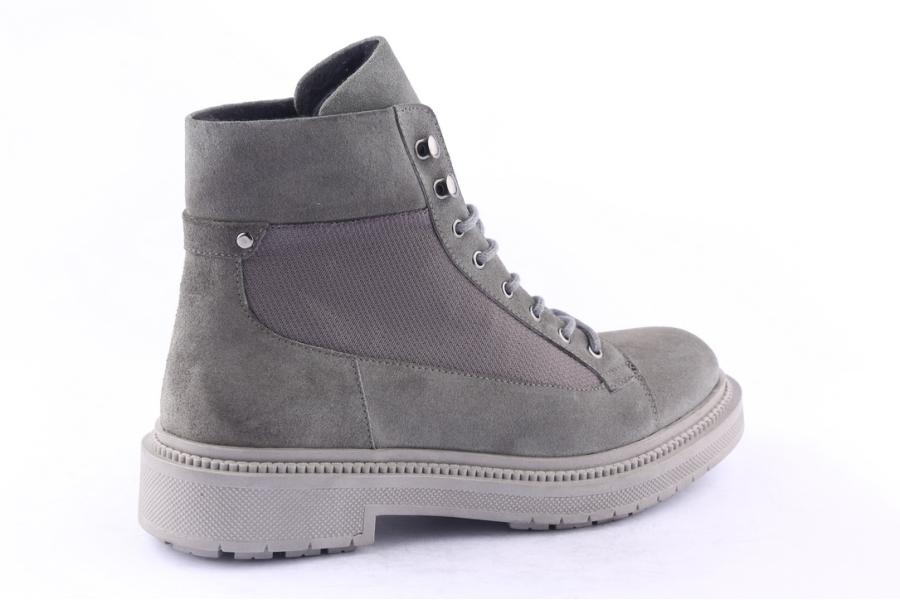 D.moro Shoes Men Suede Leather Ankle Boots For Winter: M023 Beige (Wholesale)