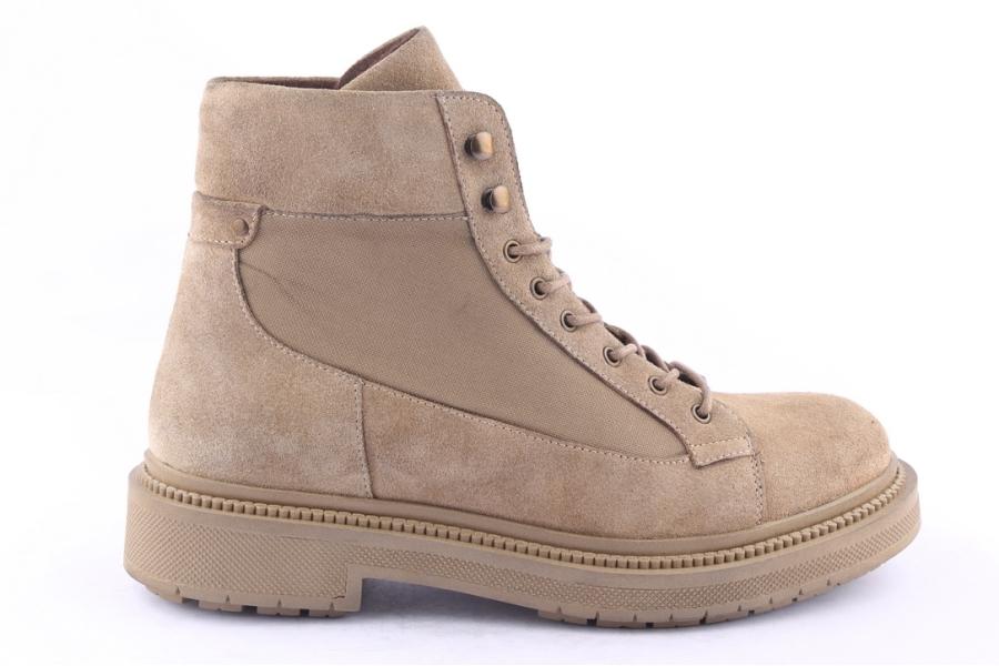 d.moro shoes Men Suede Leather Ankle Boots for Winter: M023 Beige (Wholesale)