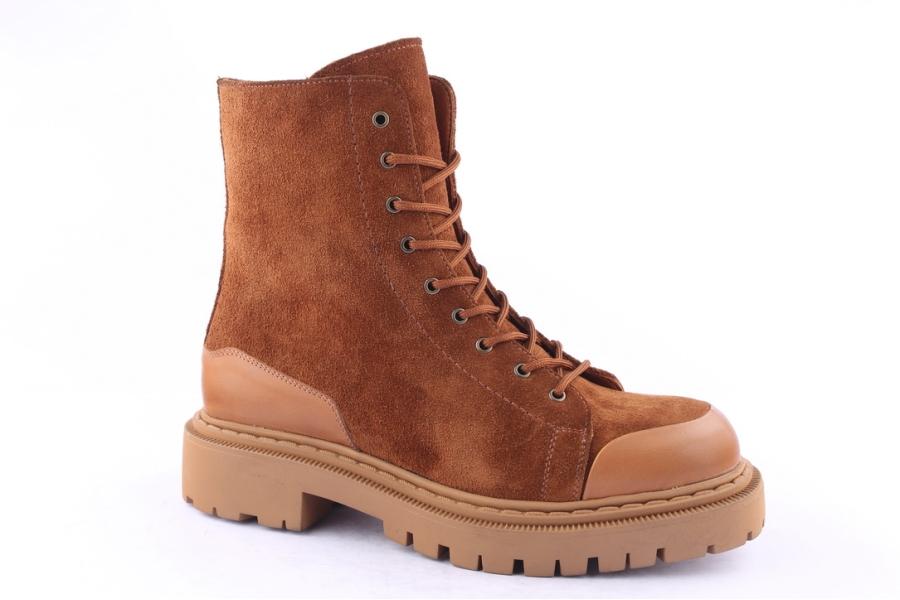 D.moro Shoes Men Suede Leather Ankle Boots For Winter: M026 Tan (Wholesale)