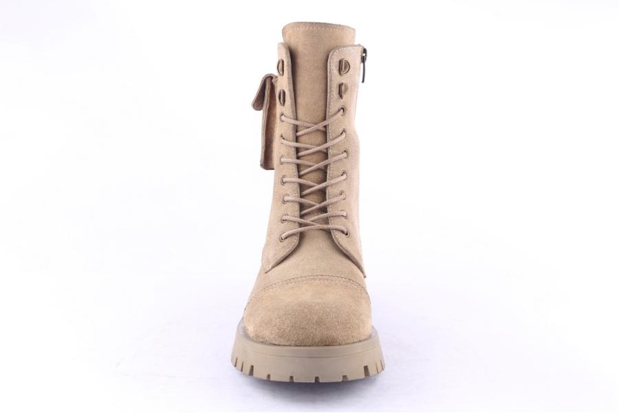 D.moro Shoes Men Suede Leather Ankle Boots For Winter: M027 Beige (Wholesale)