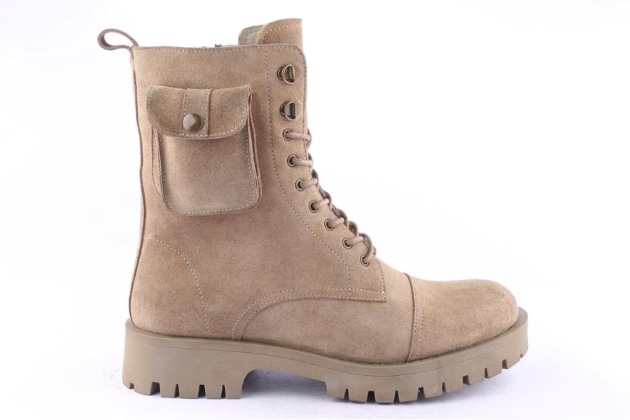 d.moro shoes Men Suede Leather Ankle Boots for Winter: M027 Beige (Wholesale)