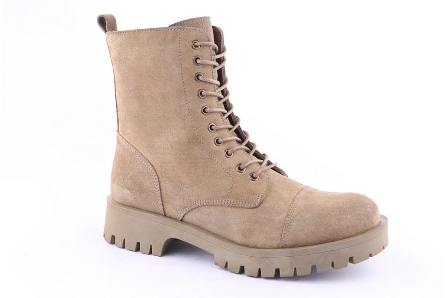 D.moro Shoes Men Suede Leather Ankle Boots For Winter: M03 Beige (Wholesale)