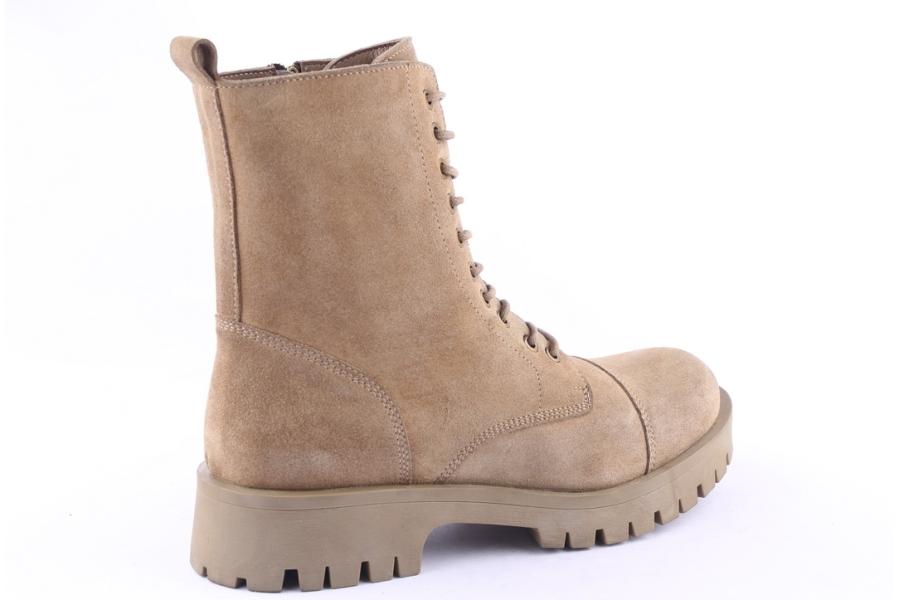 D.moro Shoes Men Suede Leather Ankle Boots For Winter: M03 Beige (Wholesale)
