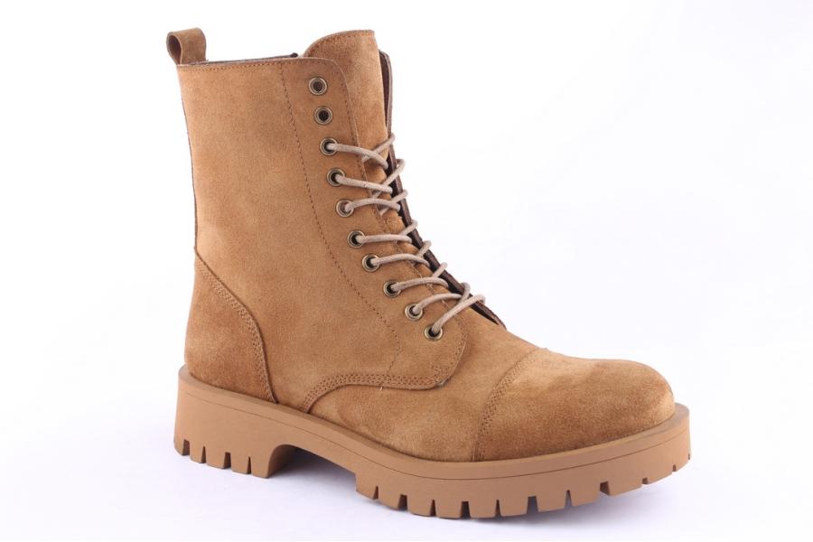 D.moro Shoes Men Suede Leather Ankle Boots For Winter: M03 Tan (Wholesale)